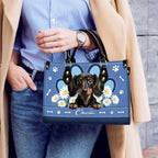 Women's Skull Pattern Faux Leather Shoulder Tote Bag
