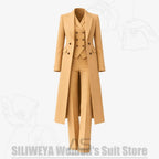 Women's Tailored Two-Piece Blazer and Pants Suit