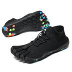 Men's Five-Finger Mesh Athletic Shoes Slip-On Wading Sneakers