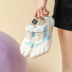 Unisex Mesh Five-Finger Athletic Shoes Lightweight Yoga Training Sneakers