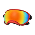 Dog Fashion Sports Sunglasses with Adjustable Strap Anti-Fog Pet Goggles