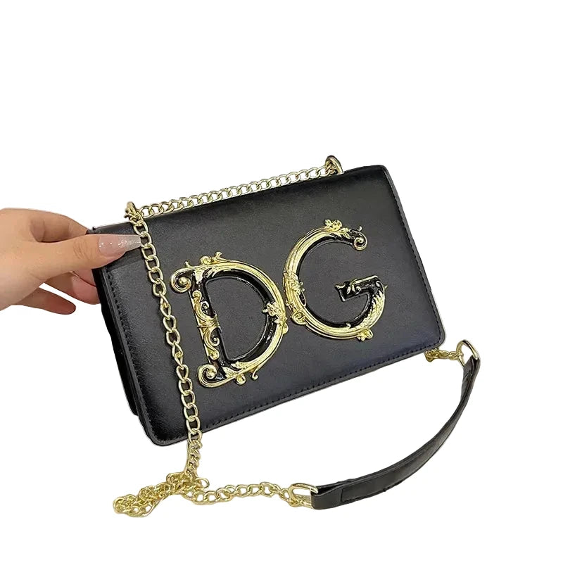 Women's Elegant Leather Commuter Messenger Shoulder Bag