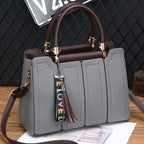 Women's Fashion PU Leather Small Square Shoulder Bag