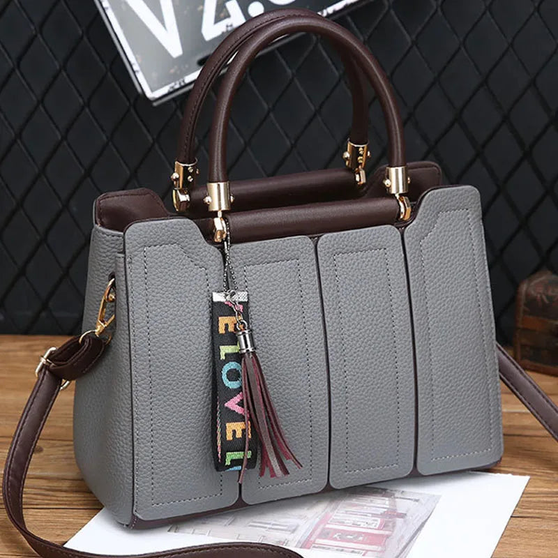 Women's Fashion PU Leather Small Square Shoulder Bag
