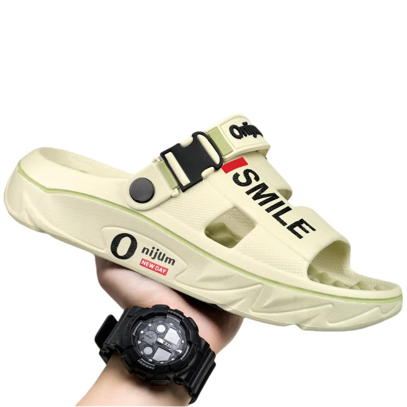 Unisex Soft EVA Massage Slippers Indoor Outdoor Slide Sandals