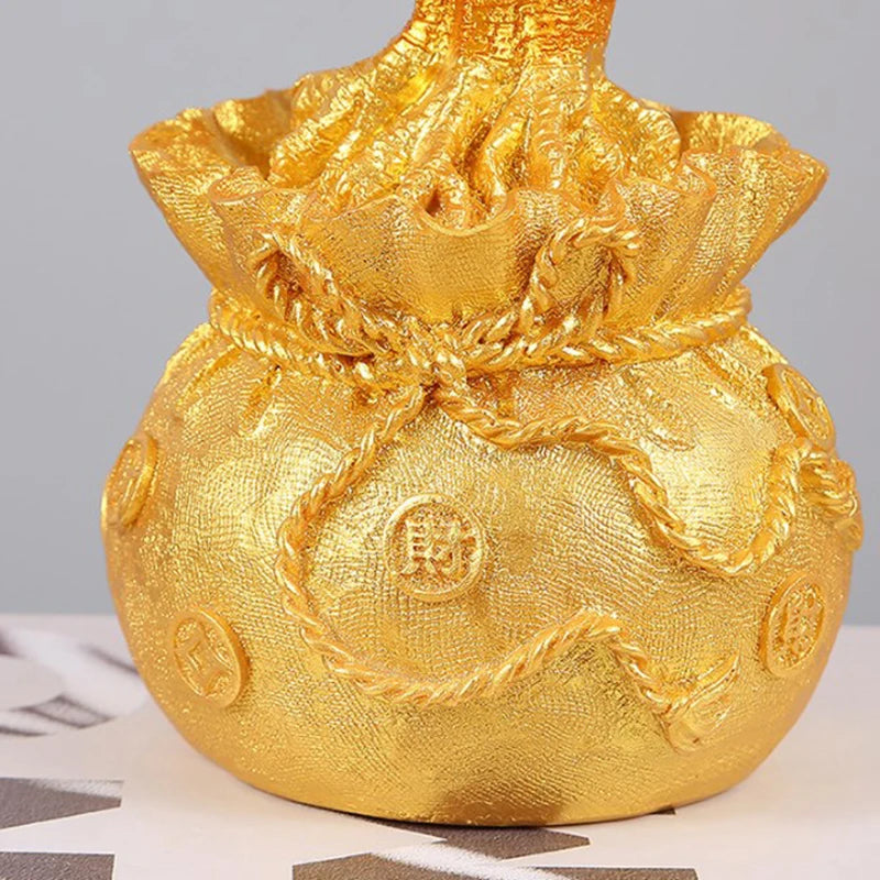Feng Shui Yellow Crystal Money Tree Bonsai and Tabletop Ornament