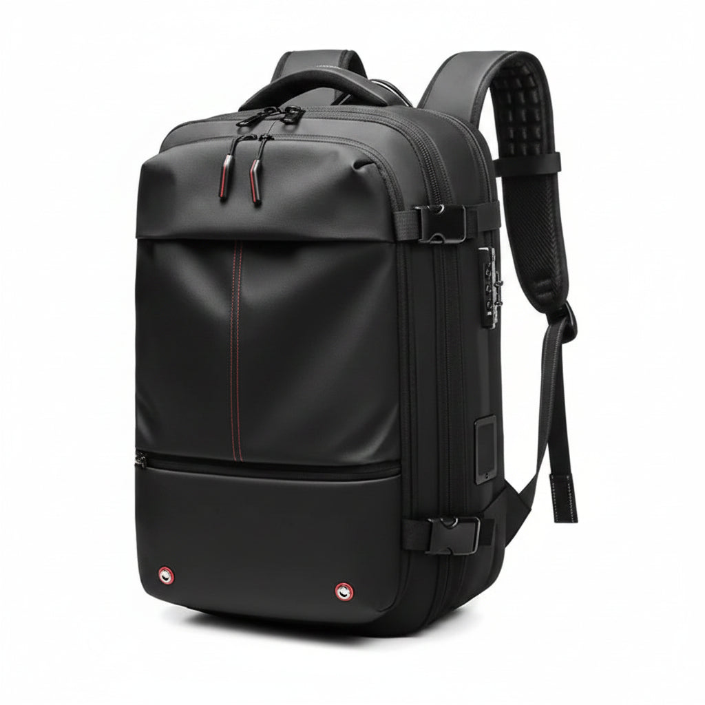 Men's Fashion Oxford Large Capacity 17 Inch Laptop Travel Backpack