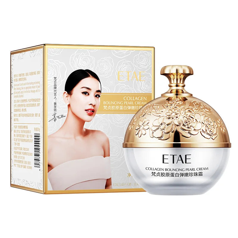 Women's Collagen Pearl Caviar Firming Anti-Wrinkle Face Cream 1.1 oz