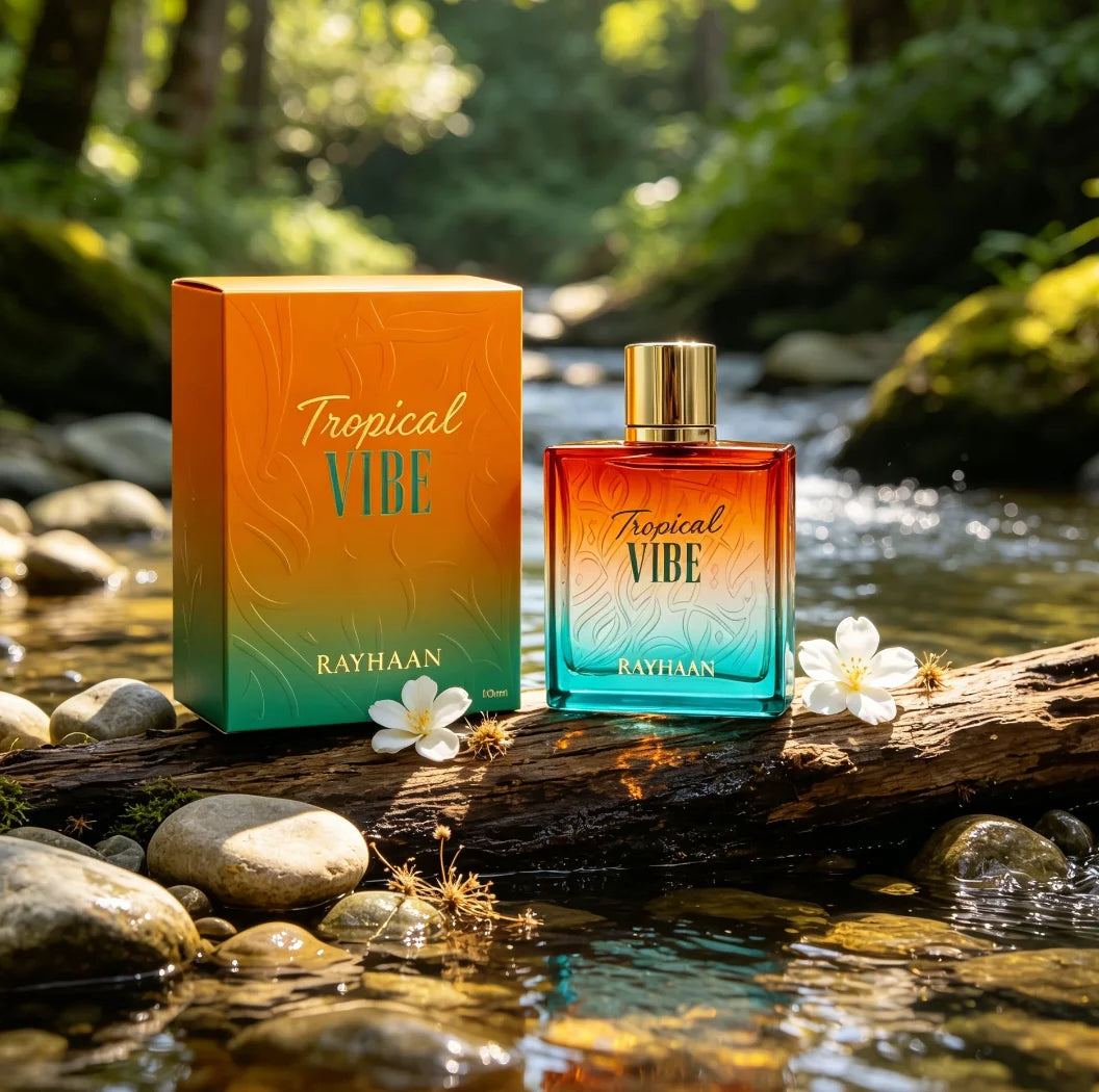 Men's Tropical Vibe Fruity Eau De Parfum Spray 3.4 fl oz