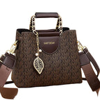Women's Fashion PU Leather Small Square Shoulder Bag