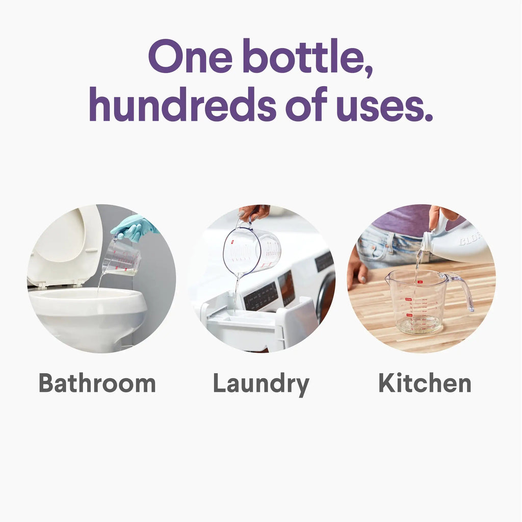 Liquid Laundry Bleach and Lavender Jasmine Deodorizer