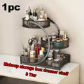 3-Tier Metal Countertop Makeup Organizer and Cosmetic Storage Shelf