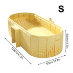Portable Insulated Cold Plunge Ice Bath Tub for Shower