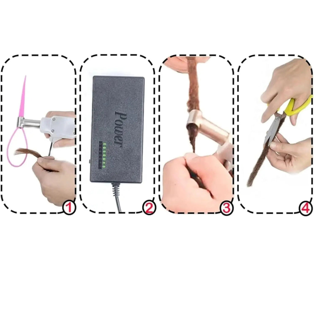 Electric Handheld Portable Dreadlock Maker Crochet Machine X-302