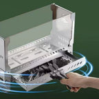 Folding Camping Bonfire Stove with Glass Viewing Window