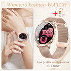 Women's Smart Watch with 1.32" AMOLED Touchscreen and Bluetooth Call