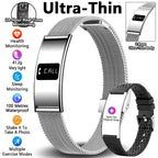 Waterproof Fitness Tracker Smart Band and Health Monitor Smartwatch