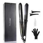 RUCHA Infrared Steam Hair Straightener 2-inch Ceramic Tourmaline Flat Iron