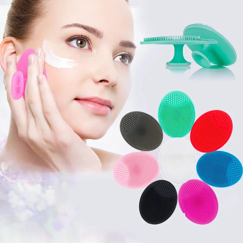 2/1pcs Silicone Massager for Face Baby Cleansing Brush Exfoliating Lifting Face Scrubber Massage Skin Care Tools Beauty Health