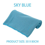 Outdoor Microfiber Quick Dry Sports Cooling Ice Towel Cold Sports Towel Fitness Cool Towel Camping