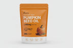 Vivoumu pumpkin seed oil package with '3 pcs' text above it.
