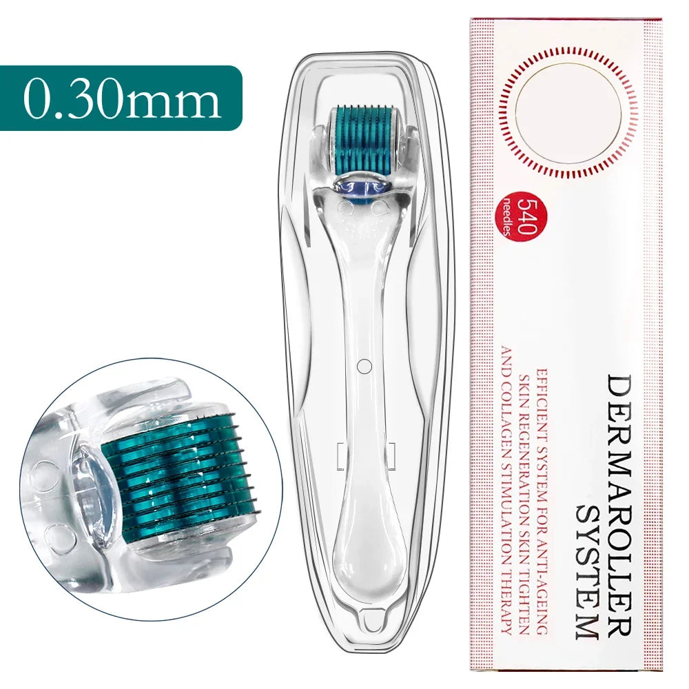 Professional Micro Needle Face Derma Roller for Skin Beard and Scalp Care Enhance Beauty and Boost Hair & Skin Health Tool