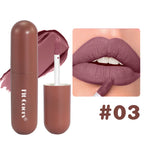 Marbled Chocolate Lip Gloss Smooths Lines Waterproof Long Lasting Rich Color Matte Lipstick Health Beauty