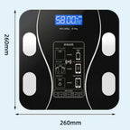 New USB Body Fat Scale,Intelligent and Precise Home Fat Scale,Adult Body Scale,Small Electronic Scale, Weighing Scale Body Scale