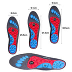 Foot Acupressure Magnetic Insoles Arch Support Insoles Breathable Sports Shoes Pads Body Detox Slimming Feet Health Care Tools