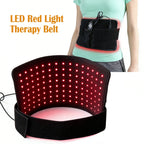 660nm 850nm LED Red Light Therapy Belt 120 LED Red Light Infrared Beauty Health Waist Back Knee Hand Body Heat Pad