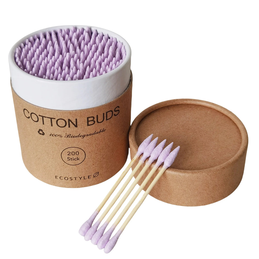 Baby Cotton Swabs Wood Sticks 200Pc/Box Wooden Soft Cotton Bud Cleaning of Ears Tampons Cotonete Pampons Health Beauty Accessory