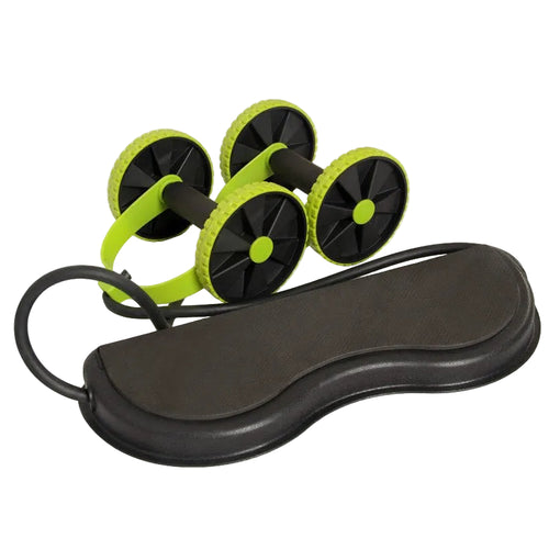 Ab Wheel Roller For Home And Office Core Strength Training Quiet Portable Gym Wheel With EVA Cushion And Durable ABS - Muliva