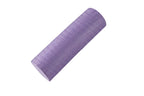 Purple foam roller on a white background