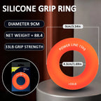 Silicone Finger Gripper Ring Hand Trainer For Grip Strength Training Stress Relief Home Gym Exercise Equipment