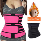 Waist Trainer Slimming Body Shaper Fitness Belt Fat Burning Sport Girdle Sweat Trimmer Workout Cincher Shapewear
