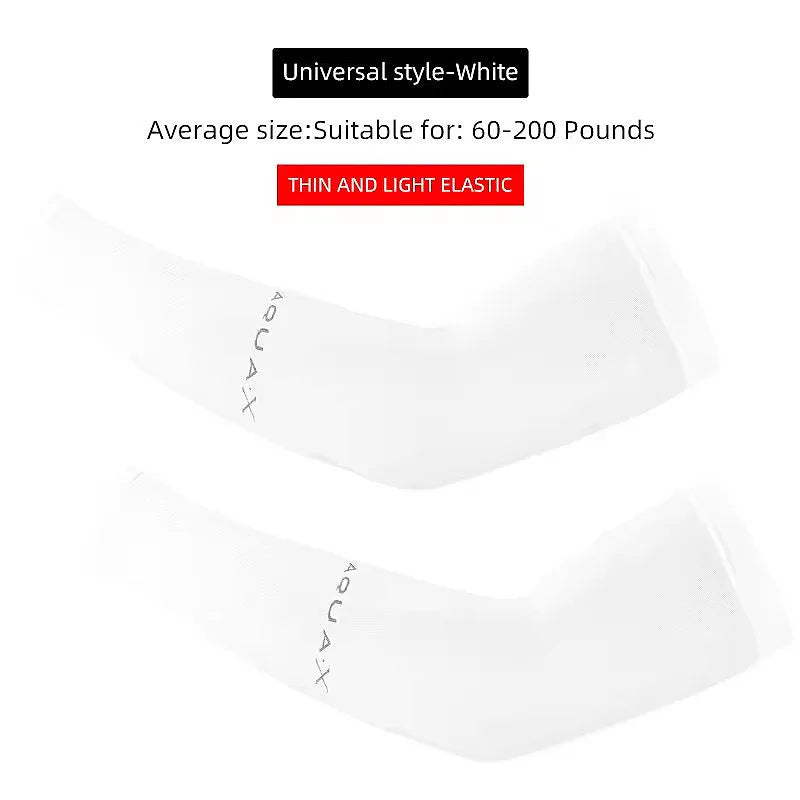 Summer Ice Silk Sports Arm Cover Cycling Sunscreen and UV Protection Outdoor Travel Running Fitness Protective Equipment