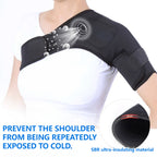 Adjustable Shoulder Massager Brace Cervical Pain Relief Self-heating Muscle Relaxation Pads For Joint Pain Relief Physiotherapy