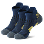 Three Pack Non Slip Running Socks With Towel Bottom For Men Women Quick Dry Fitness Socks Basketball Training