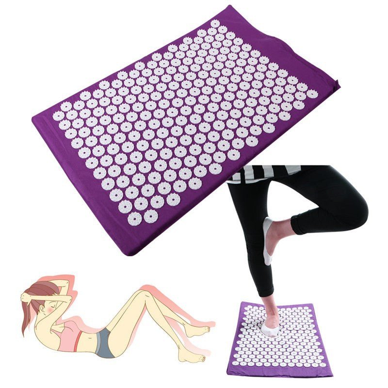 Acupressure Yoga Cushion Massage Pillow For Deep Relaxation Pain Relief At Home Everyday - Muliva