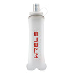 WRELS Large Caliber Soft Collapsible Water Bottle 300ml 500ml For Cycling Hiking Running Fitness TPU