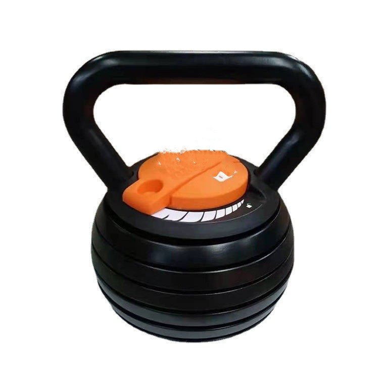 Adjustable Cast Iron Kettlebell 9kg 18kg For Home Gym Fitness Training Durable Ergonomic Handle - Muliva