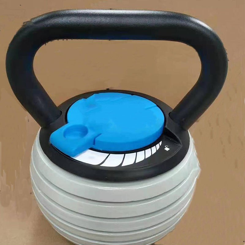 Adjustable Cast Iron Kettlebell 9kg 18kg For Home Gym Fitness Training Durable Ergonomic Handle - Muliva