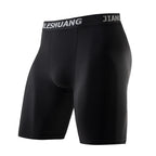 Men's Quick Dry Compression Leggings For Running Track And Field Basketball Training Polyester Stretch Fabric
