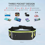 Outdoor Running Waist Bag For Phone Waterproof Small Hanging Bag For Men And Women Fitness Equipment