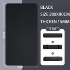 Thick NBR Yoga Mat With Anti Slip Surface Non Toxic For Exercise Pilates Gymnastics And Fitness Floor Work 15mm Or 20mm