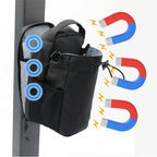 Magnetic Gym Bag Large Capacity With Phone Pocket Portable Water Bottle Pouch And Organizer For Sports