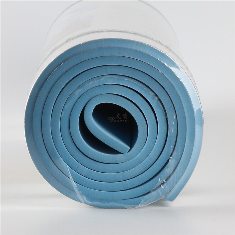 Aluminum Film EVA Microfiber Yoga Mat 180cm Long 50cm Wide 0.6cm Thick Non Slip Mat - Muliva