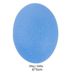 Hand Grip Egg Ball Finger Trainer For Strength Building And Stress Relief Home Gym Fitness Equipment Blue 30KG 66LB