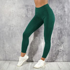 Women Yoga Leggings High Waist with Pocket Gym Workout Running Stretchy Butt Lifting Casual Skinny Pants