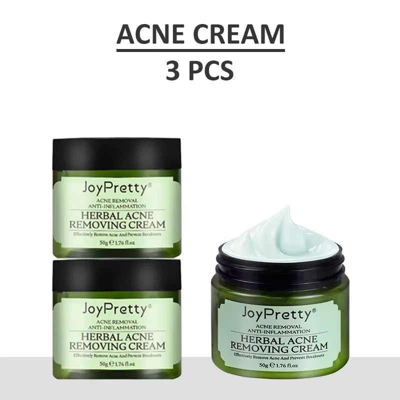 Blackhead Remover Face Cream Enlarged Pores Removal Oil Control Pore Shrinkage Facial Cream Skin Care Set Beauty Health